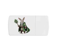 Azeeda 'Druid Rabbit' Pill Box with Splitter (PI00045010)