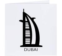 Azeeda 'Dubai Palace' Blank Greeting Card (GC00087923)
