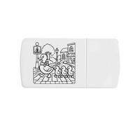 Azeeda 'Duck Family Crossing' Pill Box with Splitter (PI00045139)