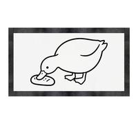 Azeeda 'Duck with Bread' Pet Feeding Mat (PM00038476)