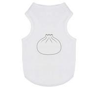 Azeeda 'Dumpling Outline' Pet Dog/Cat T-Shirt, M (PT00193094)