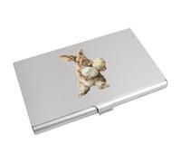 Azeeda 'Easter Bunny with Eggs' Business Card Holder/Credit Card Wallet (CH00054432)