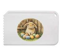 Azeeda 'Easter Bunny with Eggs' Plastic Ice Scraper (IC00050124)