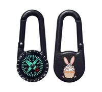 Azeeda 'Easter Cupcake' Compass Keyring (KC00044689)