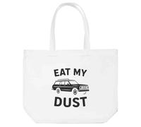 Azeeda 'Eat My Dust Retro Station Wagon' Tote Shopping Bag For Life (BG00085809)