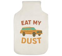 Azeeda 'Eat My Dust Station Wagon Car Design' Hot Water Bottle Cover (HW00044214)