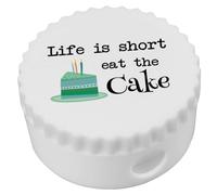Azeeda 'Eat The Cake' Compact Pencil Sharpener (PS00050879)