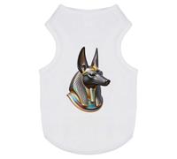 Azeeda 'Egyptian God Anubis' Pet Dog/Cat T-Shirt, S (PT00185633)