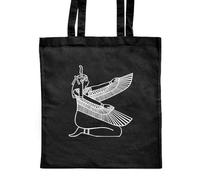 Azeeda 'Egyptian Goddess' Classic Black Tote Shopper Bag (ZB00030019)