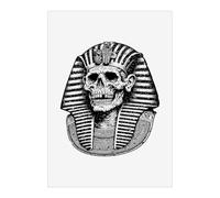 Azeeda 'Egyptian Mummy Pharaoh' Wall Art Poster Print - Unframed Artwork for Home Decor - A1 Portrait (PP00375134)