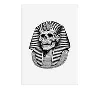 Azeeda 'Egyptian Mummy Pharaoh' Wall Art Poster Print - Unframed Artwork for Home Decor - A5 Portrait (PP00375130)
