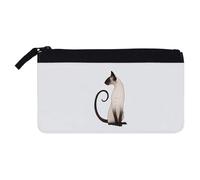Azeeda 'Elegant Sitting Siamese Cat' Pencil Case (PC00058547)