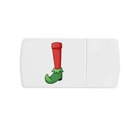 Azeeda 'Elf Shoe' Pill Box with Tablet Splitter (PI00042870)