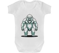 Azeeda 'Elusive Yeti' Baby Grow - White, 0-3m (GR00148432)