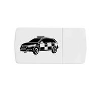 Azeeda 'Emergency Police Car' Pill Box with Tablet Splitter (PI00036833)