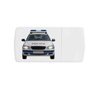 Azeeda 'Emergency Police Car' Pill Box with Tablet Splitter (PI00036842)