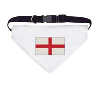 Azeeda 'England Flag' Pet Bandana - White, L (PD00085040)
