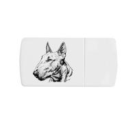 Azeeda 'English Bull Terrier' Pill Box with Splitter (PI00045656)