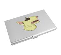 Azeeda 'English Bull Terrier Portrait' Business Card Holder/Credit Card Wallet (CH00047371)