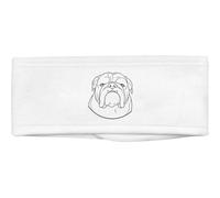 Azeeda 'English Bulldog Portrait' Beauty Head Band/Hair Band (HB00043200)
