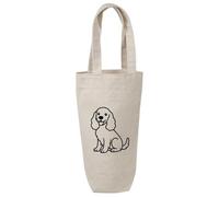 Azeeda 'English Cocker Spaniel' Cotton Wine Bottle Gift/Travel Bag (BL00042085)