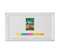 Azeeda 'English Riviera Gull with Chips' Sticky Note Ruler Pad (ST00045856)
