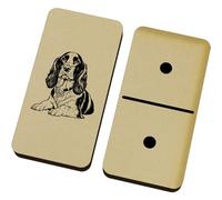 Azeeda 'English Springer Spaniel' Domino Set & Box (DM00055052)