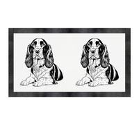 Azeeda 'English Springer Spaniel' Pet Feeding Mat (PM00035914)