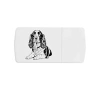 Azeeda 'English Springer Spaniel' Pill Box with Tablet Splitter (PI00041028)