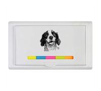 Azeeda 'English Springer Spaniel Portrait' Sticky Note Ruler Pad (ST00045588)