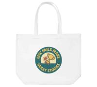Azeeda 'Epic Fails Make Great Stories' Tote Shopping Bag For Life (BG00083602)