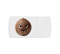 Azeeda 'Evil Coconut' Pill Box with Splitter (PI00044916)