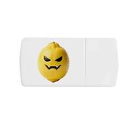 Azeeda 'Evil Lemon' Pill Box with Splitter (PI00044923)