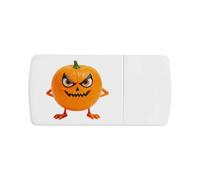 Azeeda 'Evil Orange' Pill Box with Splitter (PI00044931)