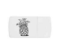Azeeda 'Evil Pineapple' Pill Box with Splitter (PI00044928)
