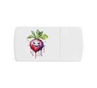 Azeeda 'Evil Radish' Pill Box with Tablet Splitter (PI00044272)