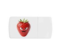 Azeeda 'Evil Strawberry' Pill Box with Splitter (PI00044932)