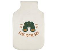 Azeeda 'Eyes to The Sky Binoculars' Hot Water Bottle Cover (HW00043087)