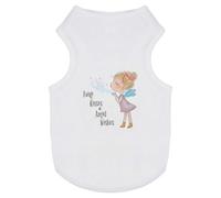 Azeeda 'Fairy Kisses Angel Wishes' Pet Dog/Cat T-Shirt, XS (PT00167364)