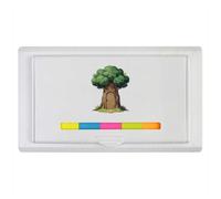 Azeeda 'Fairy Tree Door' Sticky Note Ruler Pad (ST00045939)