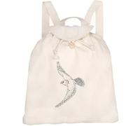 Azeeda 'Falcon in Flight' Canvas Rucksack/Backpack (RK00050241) | Drawstring Day Bag for School, Travel, Books and Outdoor Use