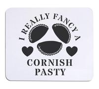 Azeeda 'Fancy A Cornish Pasty' Mouse Mat/Desk Pad (MO00048518)