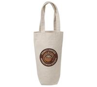 Azeeda 'Fancy Coffee Appreciation Society' Cotton Wine Bottle Gift/Travel Bag (BL00044017)