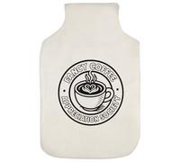 Azeeda 'Fancy Coffee Appreciation Society' Hot Water Bottle Cover (HW00043949)