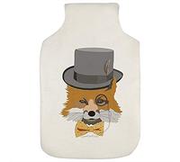 Azeeda 'Fancy Fox' Hot Water Bottle Cover (HW00020768)