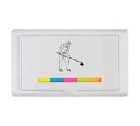 Azeeda 'Farmer at Work' Sticky Note Ruler Pad (ST00045045)