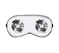 Azeeda 'Feral Cats' Sleep/Travel Eye Mask (EY00032234)