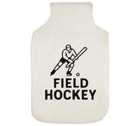 Azeeda 'Field Hockey' Hot Water Bottle Cover (HW00043385)