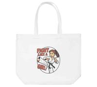 Azeeda 'Fight Like a Girl' Tote Shopping Bag For Life (BG00085019)