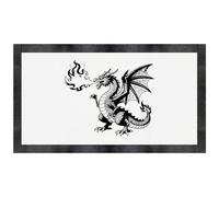 Azeeda 'Fire Breathing Dragon' Pet Feeding Mat (PM00035712)